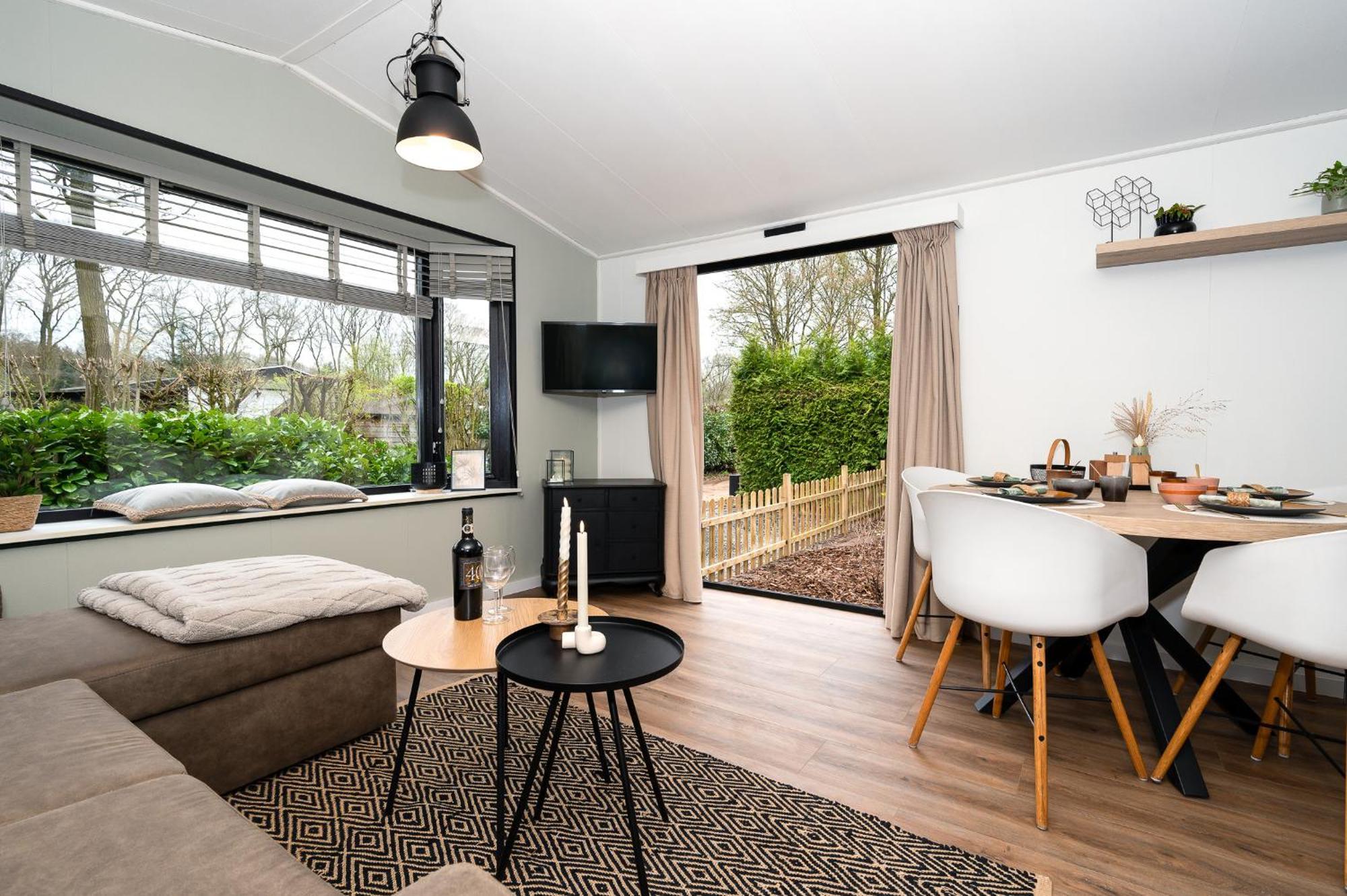 Hotel Chique Chalet Met Zicht Over De Weilanden Op De Veluwe Epe Εξωτερικό φωτογραφία