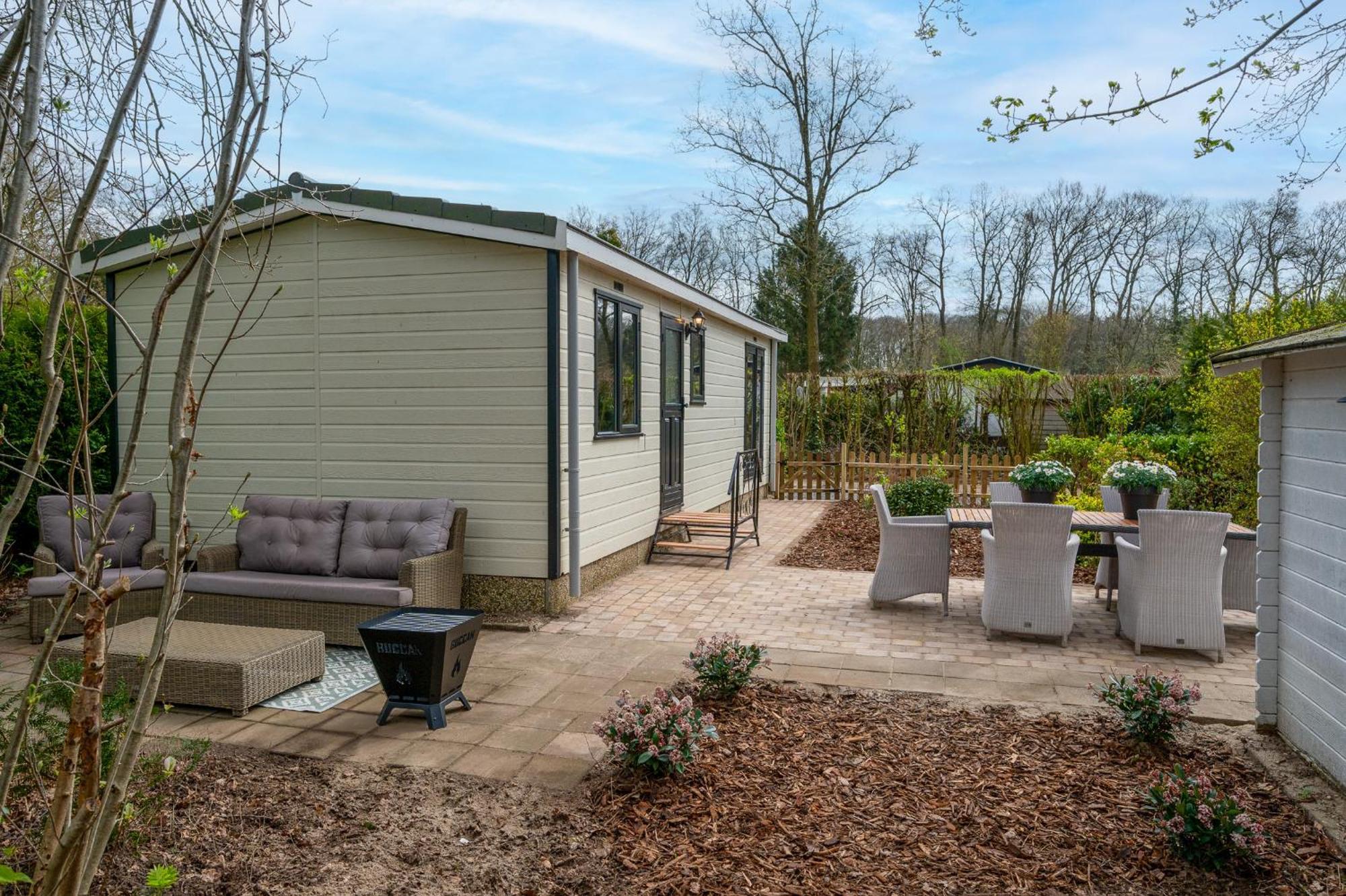 Hotel Chique Chalet Met Zicht Over De Weilanden Op De Veluwe Epe Εξωτερικό φωτογραφία