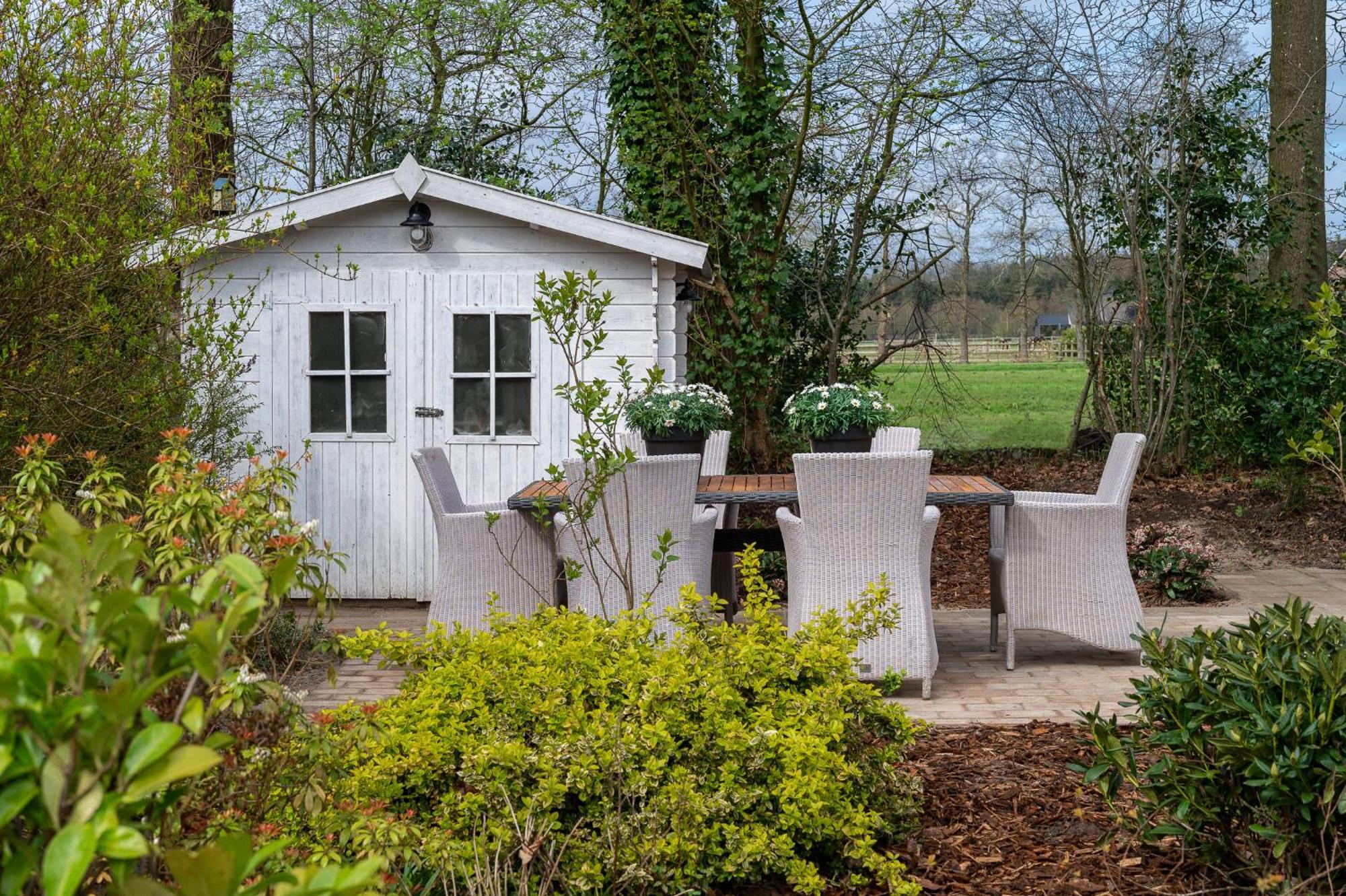 Hotel Chique Chalet Met Zicht Over De Weilanden Op De Veluwe Epe Εξωτερικό φωτογραφία