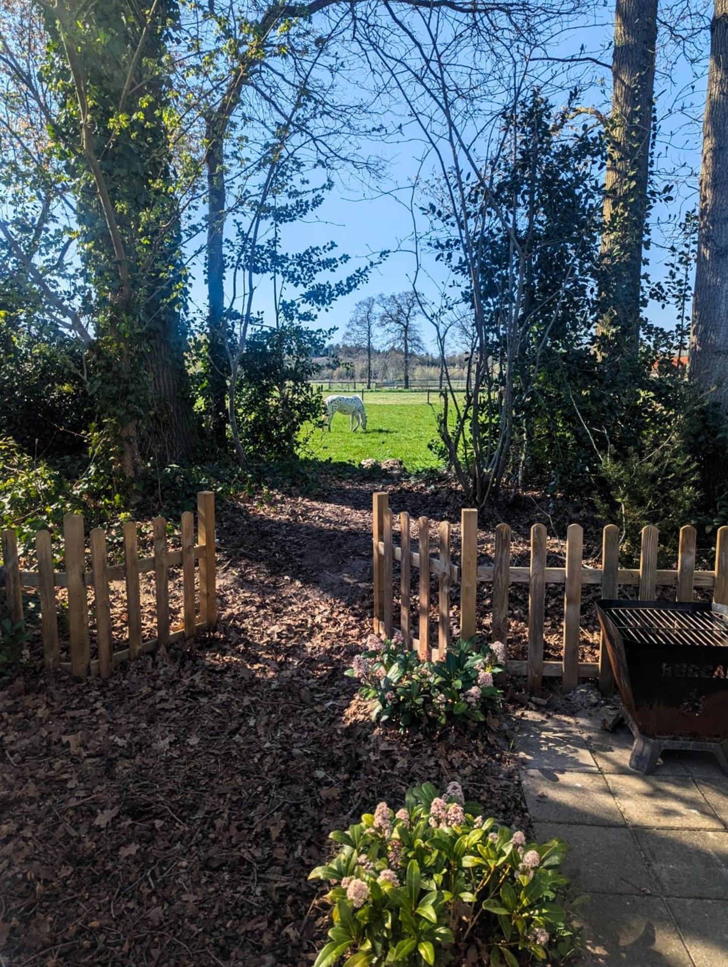 Hotel Chique Chalet Met Zicht Over De Weilanden Op De Veluwe Epe Εξωτερικό φωτογραφία